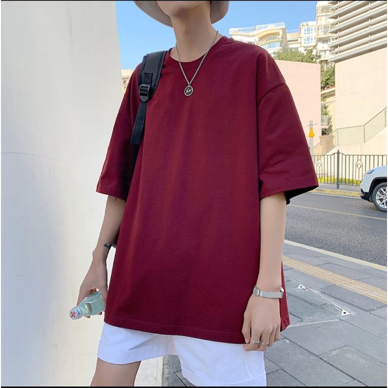 (Owen.Style) Áo Thun Unisex Trơn Nam Nữ Form Rộng Phông Tay Lỡ Chất Cotton UK 100% Nhập Khẩu 12 Màu | BigBuy360 - bigbuy360.vn