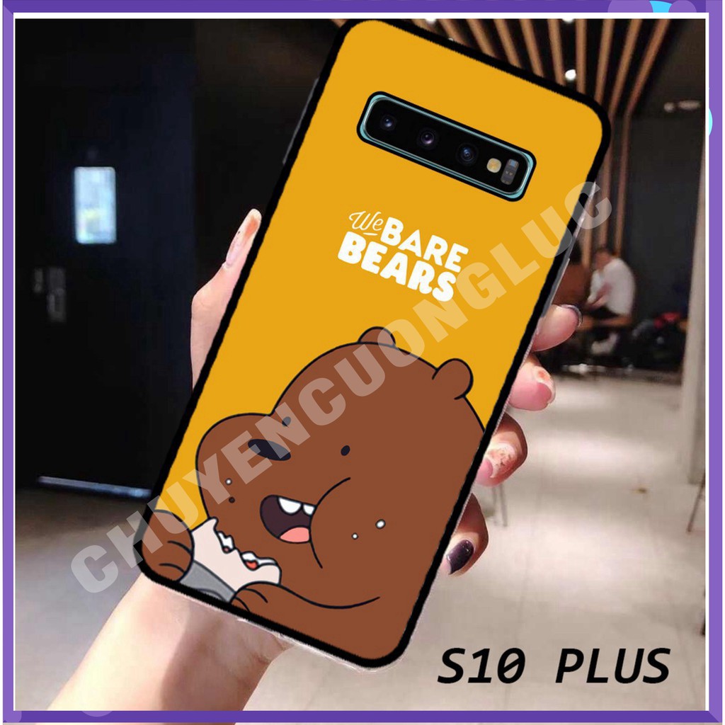 [HOT] ỐP LƯNG SAMSUNG S8 S8PLUS S9 S9 PLUS S10 S10 PLUS - ỐP GẤU BARE&BEAR