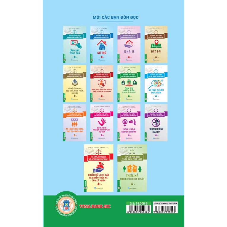 Sách - Tư Vấn, Phổ Biến Và Áp Dụng Pháp Luật: Cư Trú