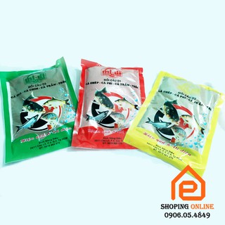 Combo 3 bịch mồi câu cá Vi Diệu D1,D2,D3