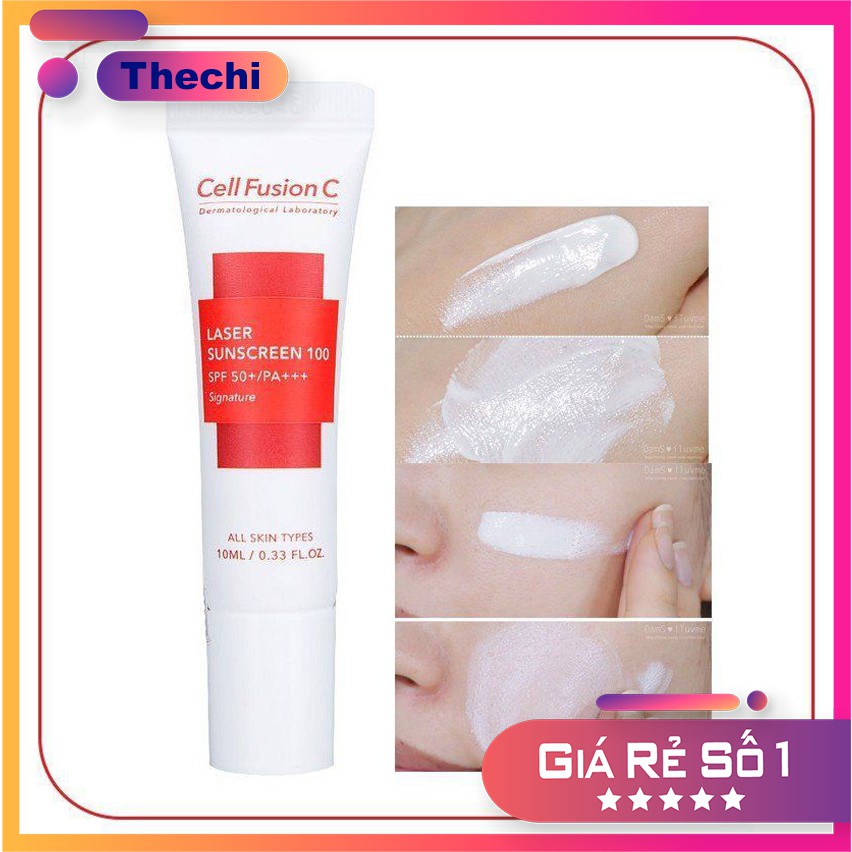 Kem Chống Nắng Cao Cấp Laser Sunscreen 100 Cell Fusion C SPF 50+ PA+++