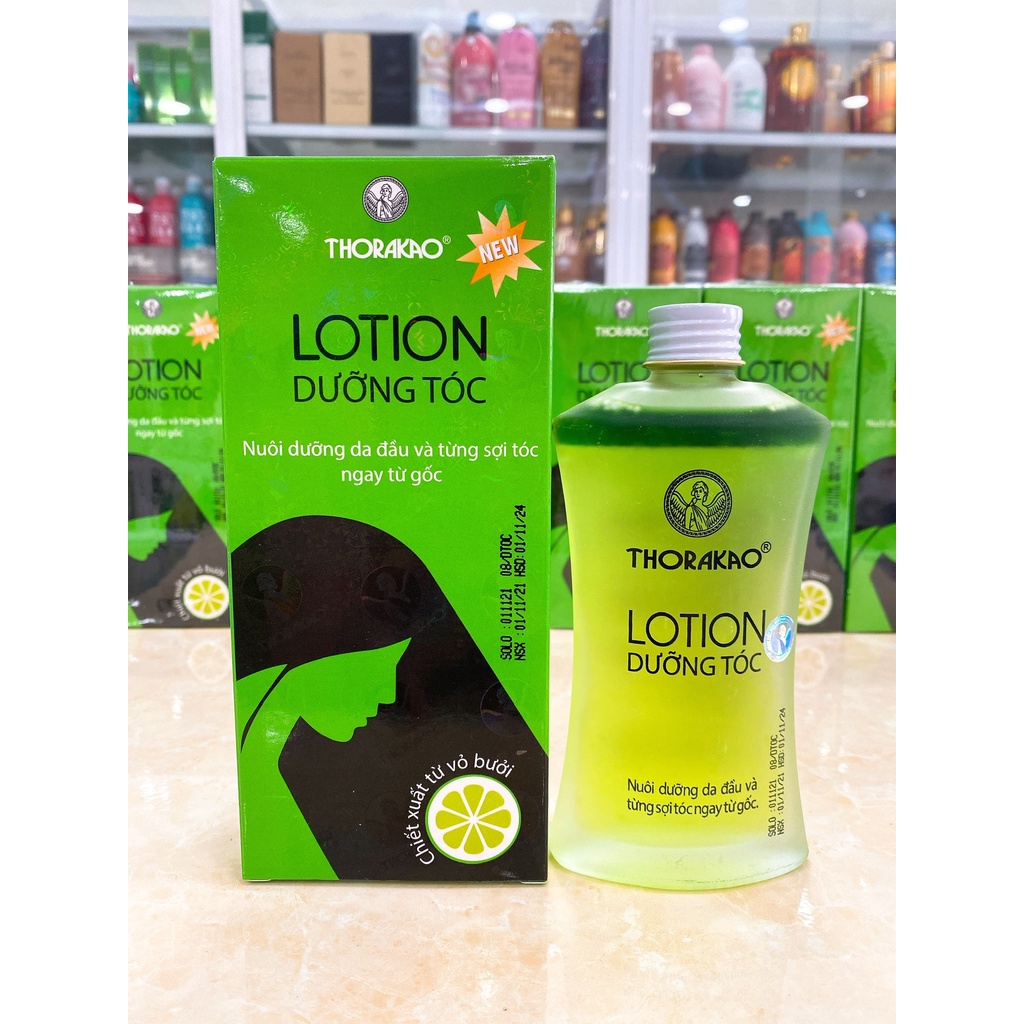 Lotion Dưỡng Tóc Tinh Chất Bưởi Thorakao Ngăn Rụng Tóc 120ml