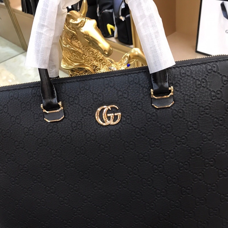 Cặp xách công sở cho nam thương hiệu thời trang cao cấp Gucci GC da thật hàng vip 1-1 | BigBuy360 - bigbuy360.vn