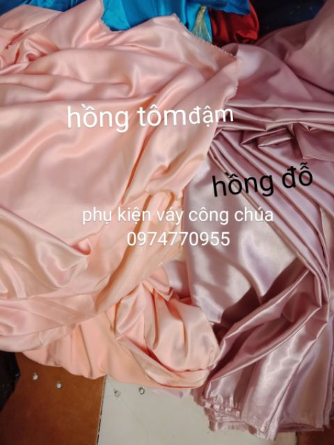 Vải phi bóng.