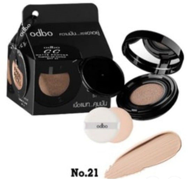 Phấn nước CC Cushion Matte Powder Oil Control ODBO hính hãng ( tặng lõi kèm)