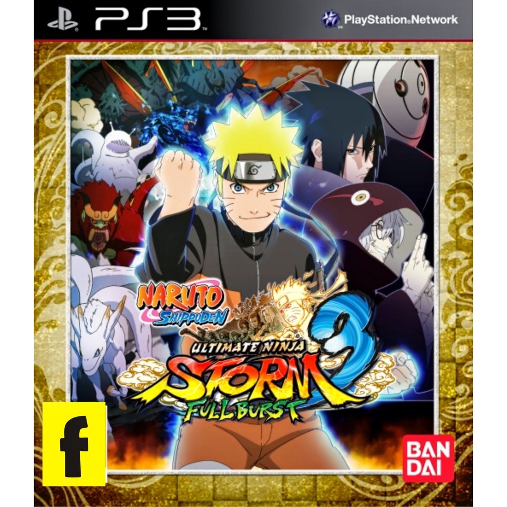 Dvd Ốp Lưng Ps3 Cfw Ofw Multiman Hen Naruto Shippuden Ultimate Ninja Storm 3 Full Burst Dlc