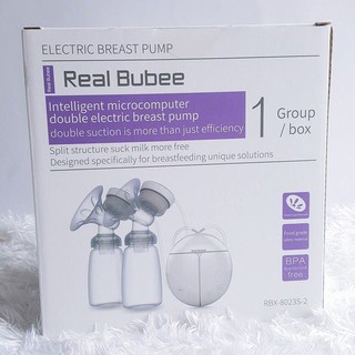 Máy hút sữa điện đôi Real Bubee
