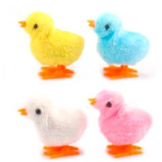 Gà con lon ton chạy cót vui nhộn, Gà con vặn cót vui nhộn