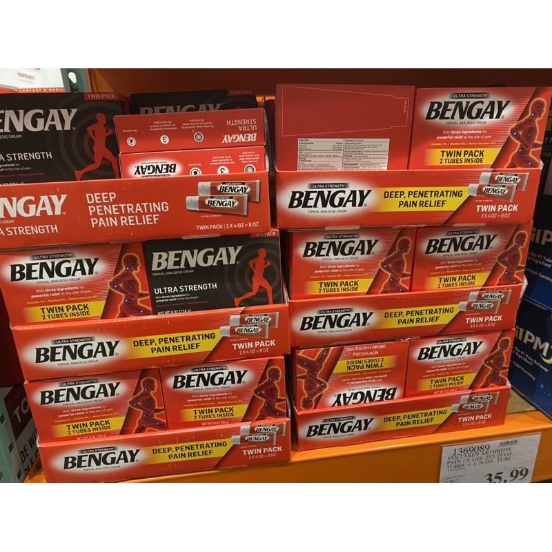 Kem Xoa Bóp Giảm Đau BENGAY Ultra Strength 113g
