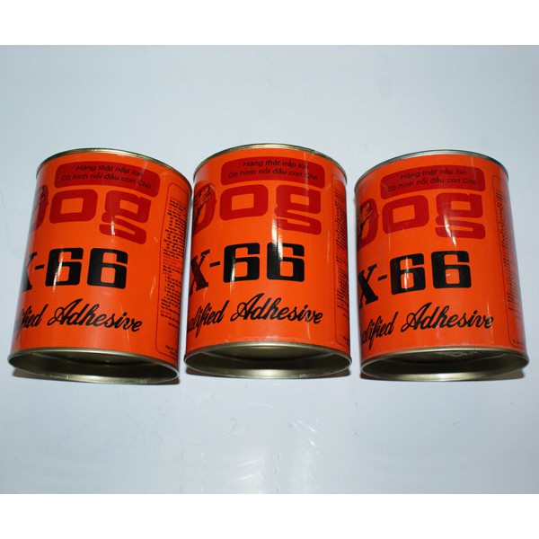 Keo lon con chó  Dog X-66 200ml