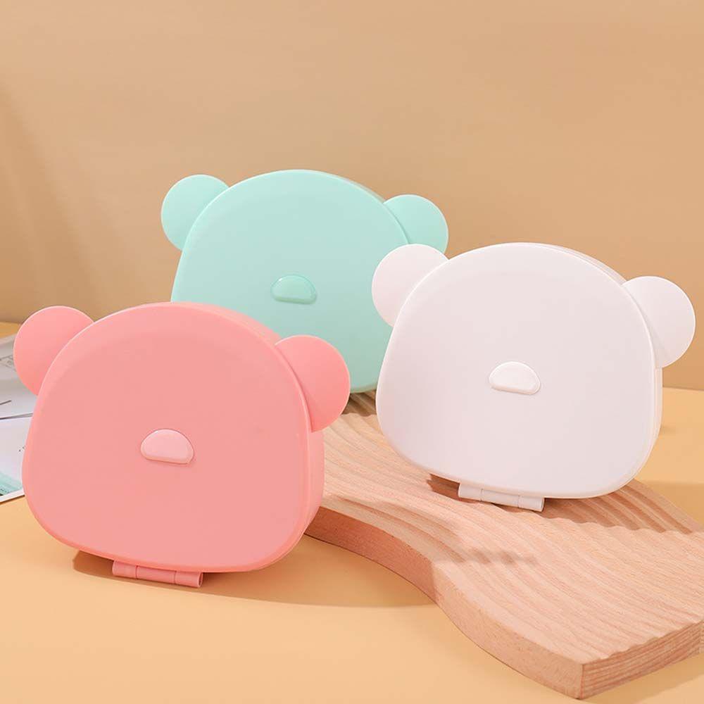DANILO Hộp Đựng Trang Sức / Mỹ Phẩm / Trang Sức Để Bàn Họa Tiết Hoạt Hình Có Gương Tiện Dụng
