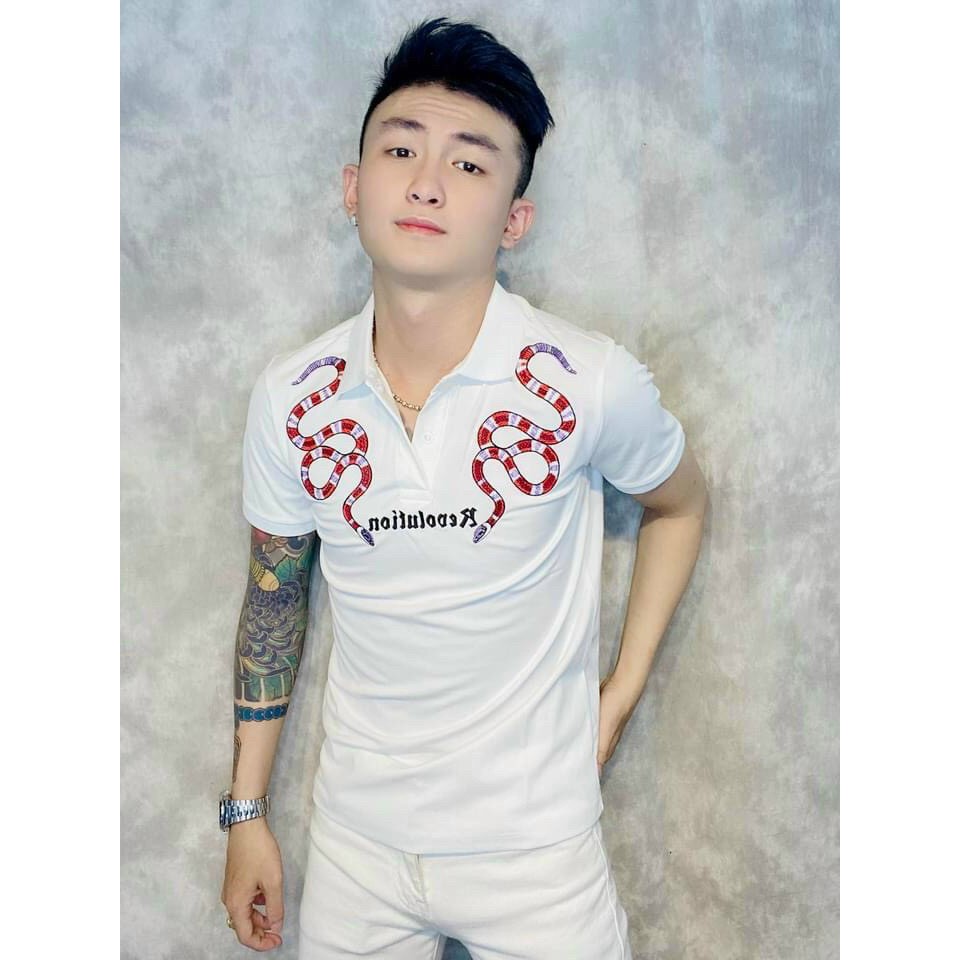 Áo thun nam cổ bẻ cao cấp co giãn 4 chiều chuẩn shop | BigBuy360 - bigbuy360.vn