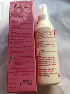 Dung dịch vệ sinh phụ nữ Camisept