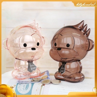 Ống heo tiết kiệm hình chú khỉ dễ thương trang trí nhà cửa