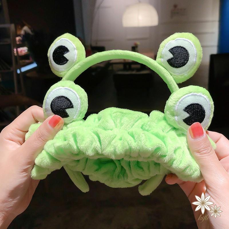 Dây Buộc Tóc Hình Chú Ếch Nhồi Bông Đáng Yêu Cho Nữ 2020