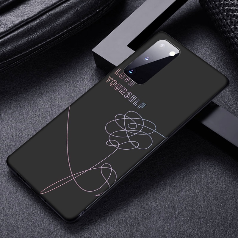Ốp Điện Thoại Dẻo In Hình BTS LOVE YOURSELF Mới Cho Samsung Galaxy A11 A12 A22 A32 M21 M30s J4 Core A82 A9