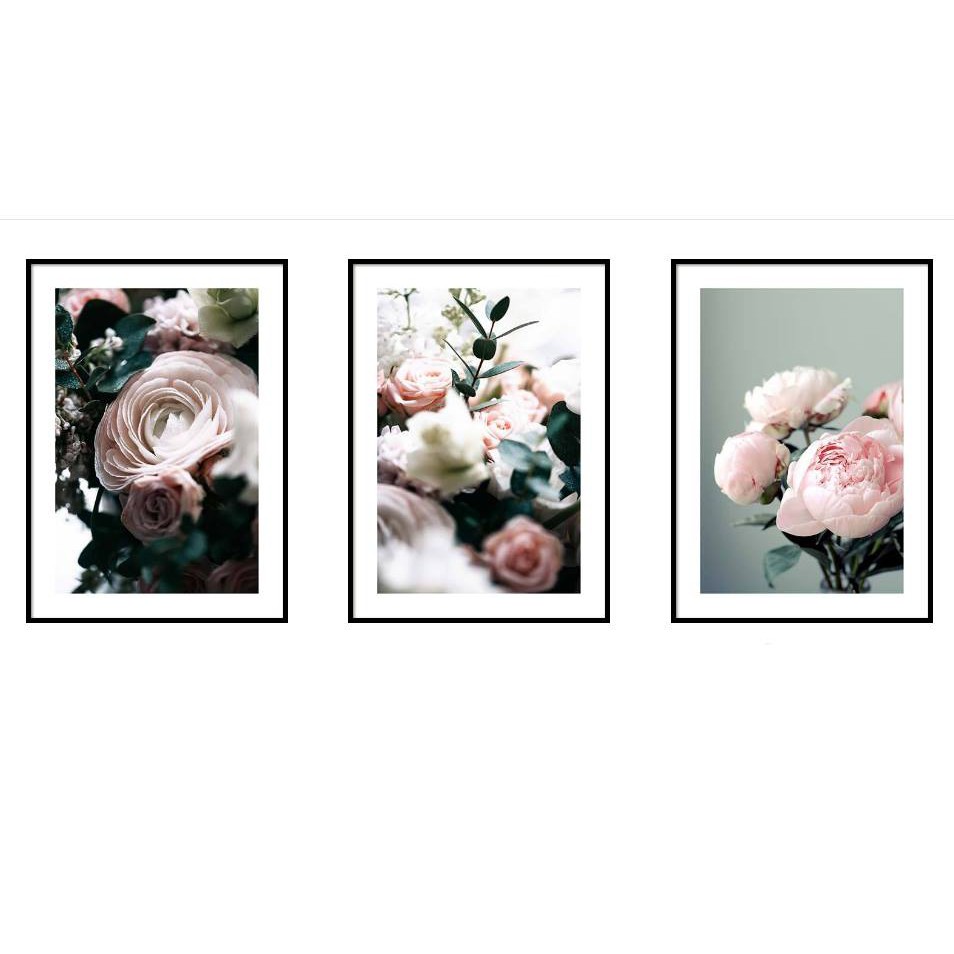 Set tranh canvas Roses - 40x60cm (3)