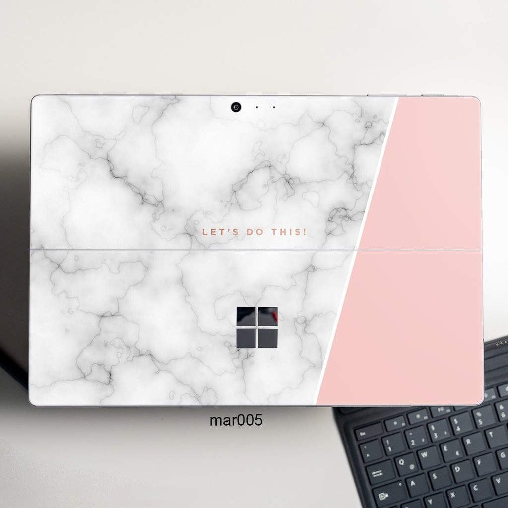 Skin dán hình vân Marble cho Surface 3 2015; Go, Go 2, Go 3; Pro 2 3 4 5 6 7 8 9 X