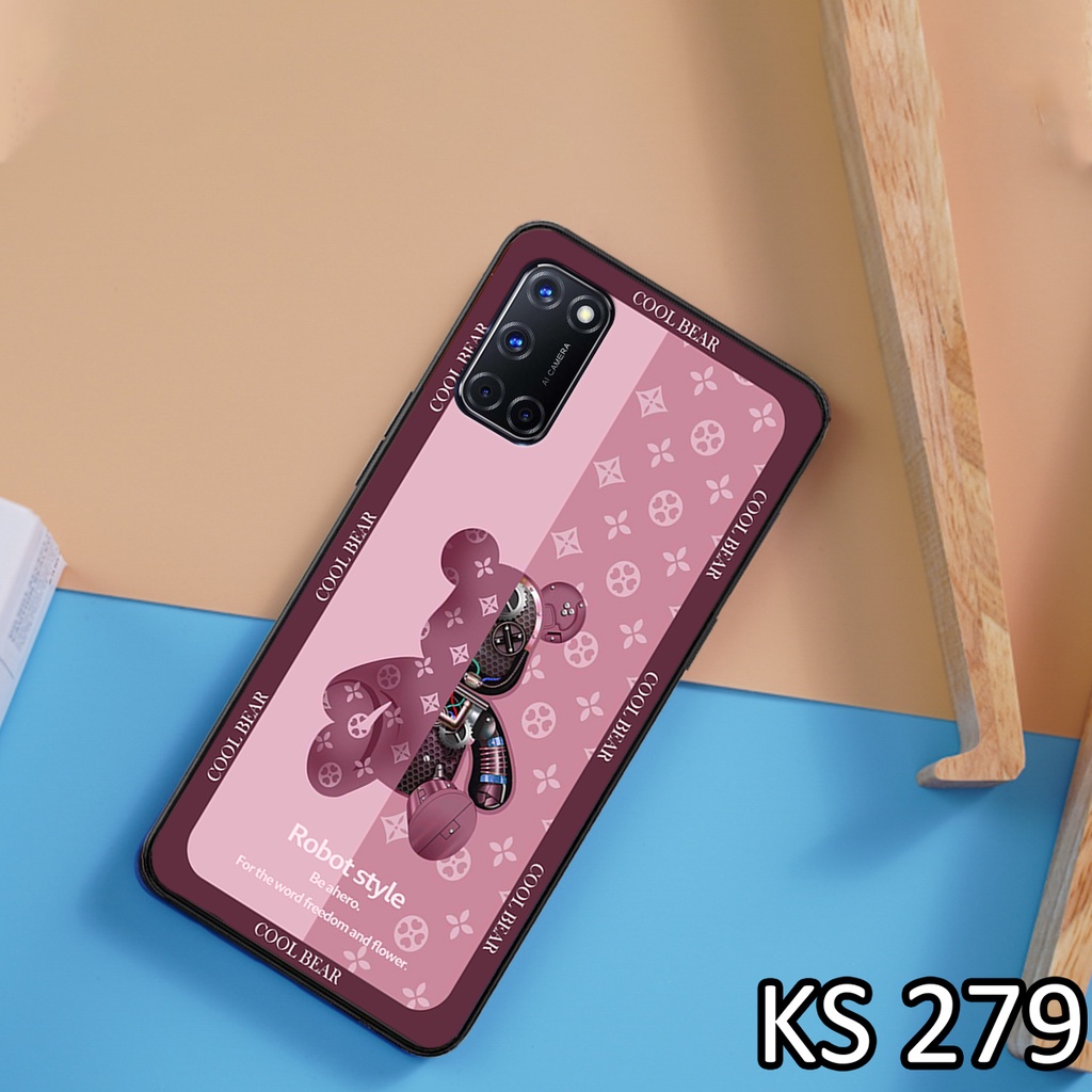 Ốp lưng Oppo A54 (4G/5G) - Oppo A55 (4G/5G) - Oppo A74 (4G/5G) - Oppo A76 in hình RobotBear hot nhất 2022