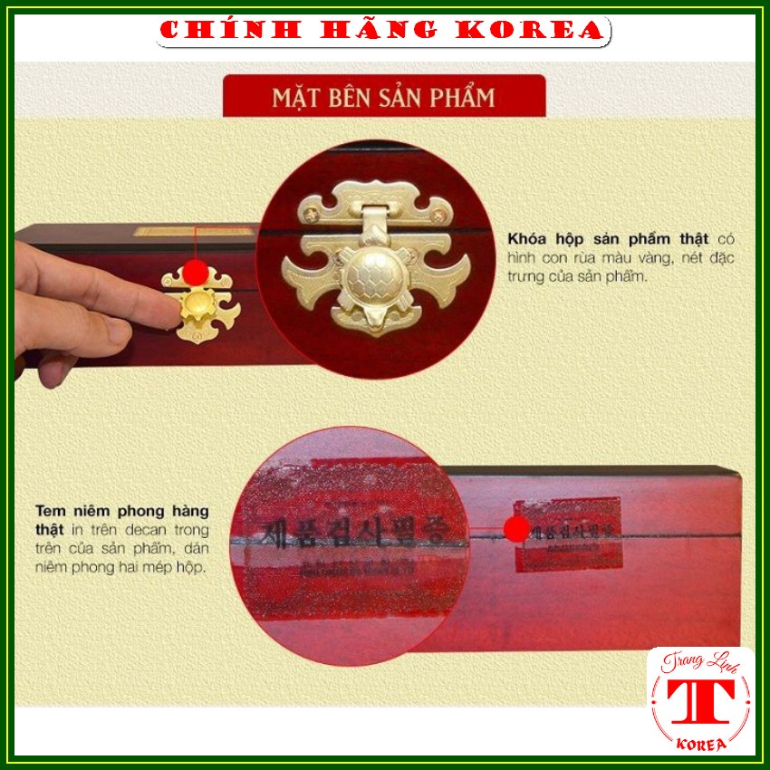 Ngưu hoàng thanh tâm thượng hạng, hộp gỗ 10 viên - An cung ngưu hoàng phòng và hỗ trợ phục hồi sau tai biến - tranglinh