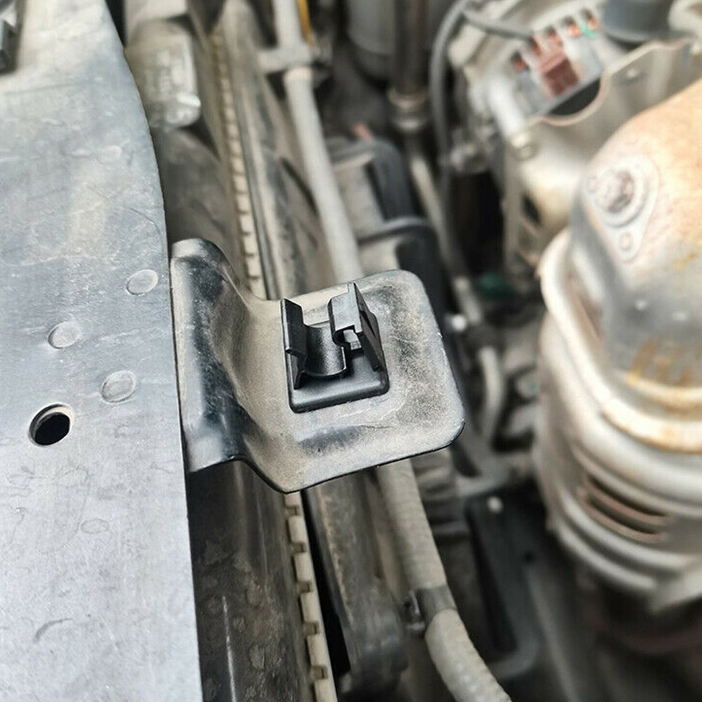 Set 2 Chốt nhựa giữ thanh chống capo  cho xe hơi Honda Civic, đinh tán, móc, kẹp nhựa mui ô tô