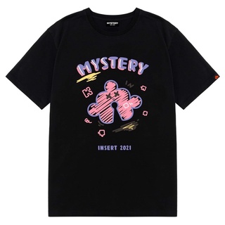 Áo Thun MYSTERY “SS2” Nam Nữ Trắng Đen Phong Cách