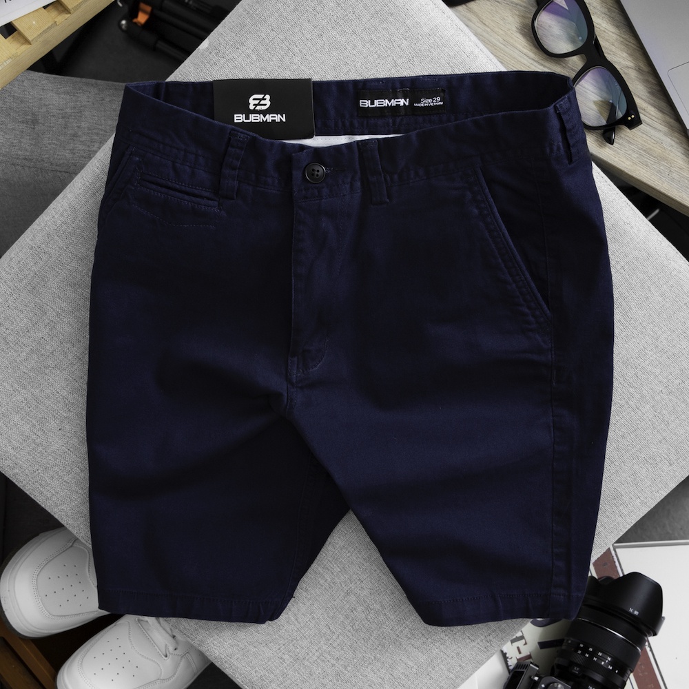 Quần short Kaki Garment co giãn, năng động, trẻ trung - Bubman