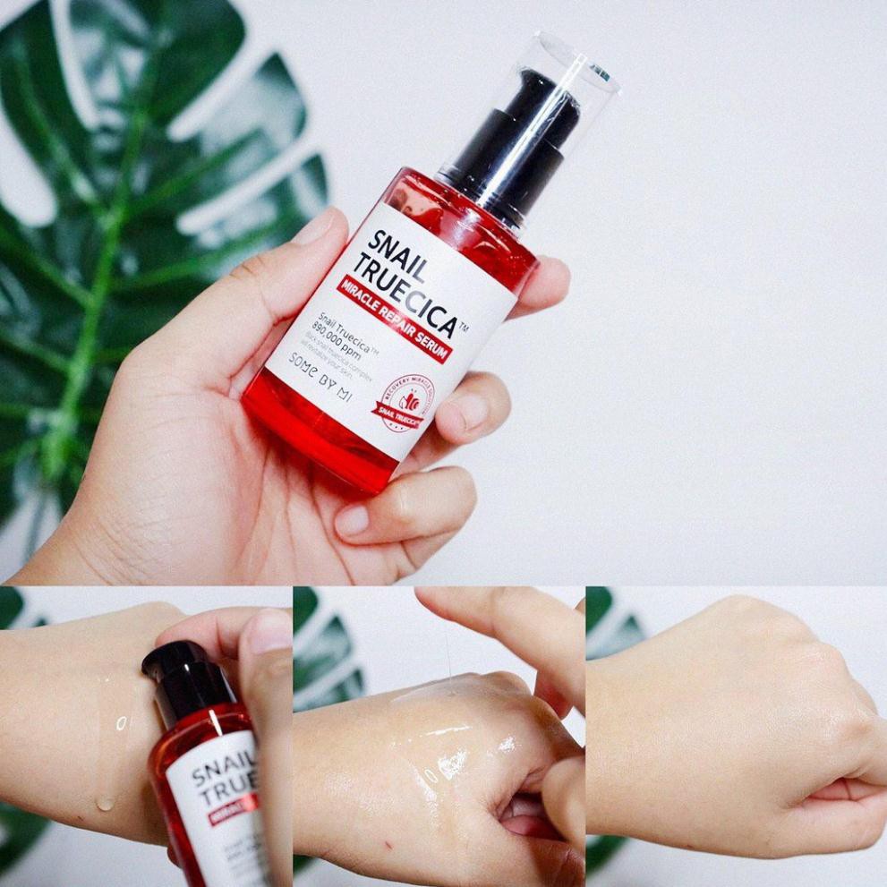 [Hàng Công Ty] Tinh Chất Dưỡng Hỗ Trợ Phục Hồi Da, Mờ Thâm Sẹo - Some By Mi Snail Truecica Miracle Repair Serum 50ml
