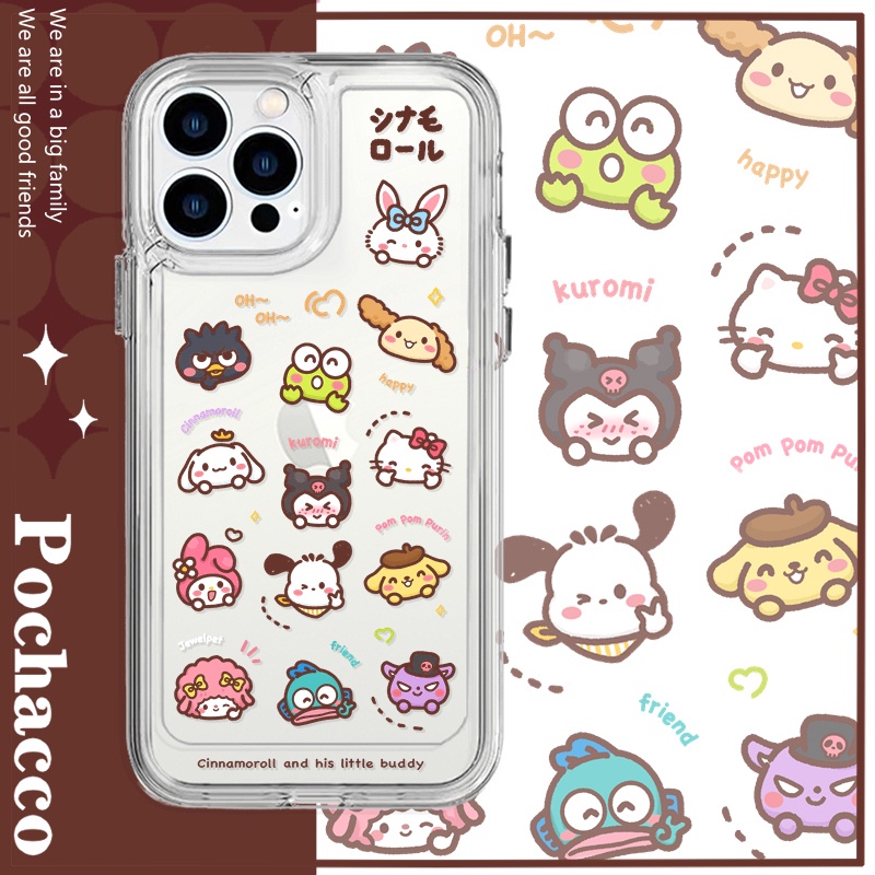 Ốp Điện Thoại Mềm Trong Suốt Chống Sốc In Họa Tiết Cho iPhone 11 13 12 X XS Pro Max XR 12 13