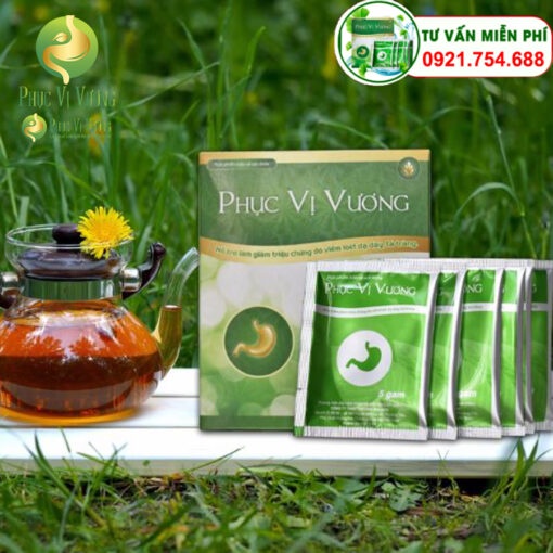 Dạ dày Phục Vị Vương cải thiện đau dạ dày Top 1 Việt Nam