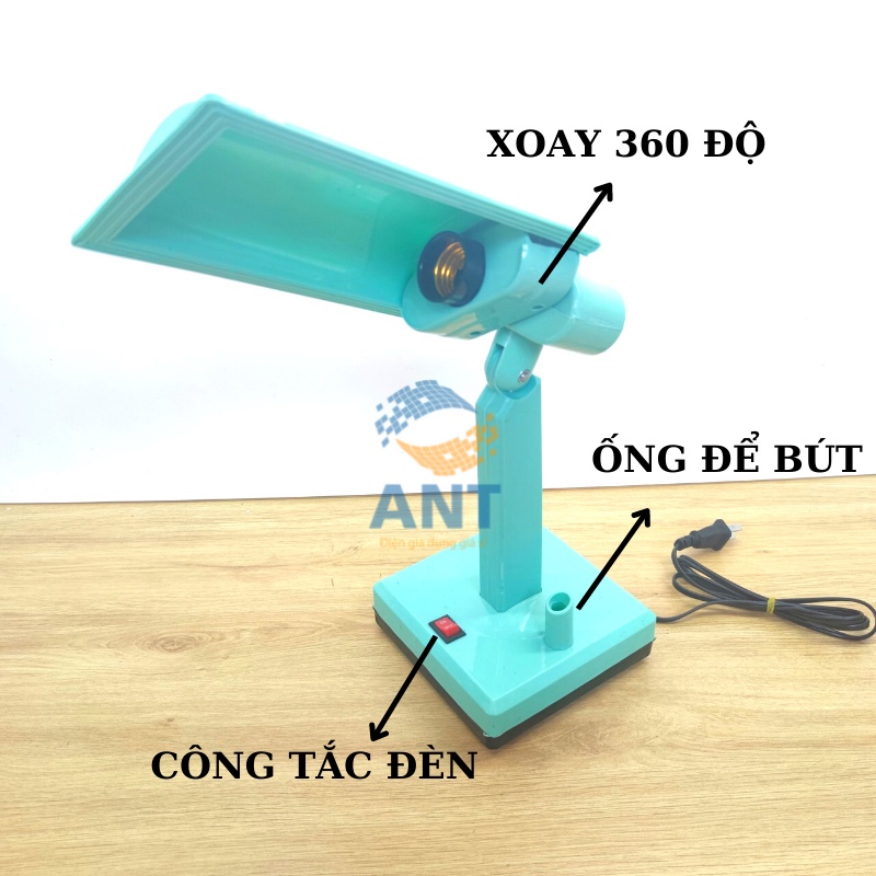 ĐÈN BÀN học sinh tự do thay đổi bóng - màu phát ngẫu nhiên