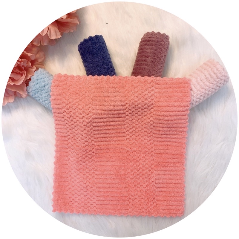 Khăn lau 30x30cm đa năng, tiện lợi, thấm hút nước tốt