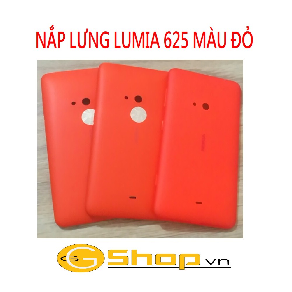 NẮP LƯNG LUMIA 625 MÀU ĐỎ