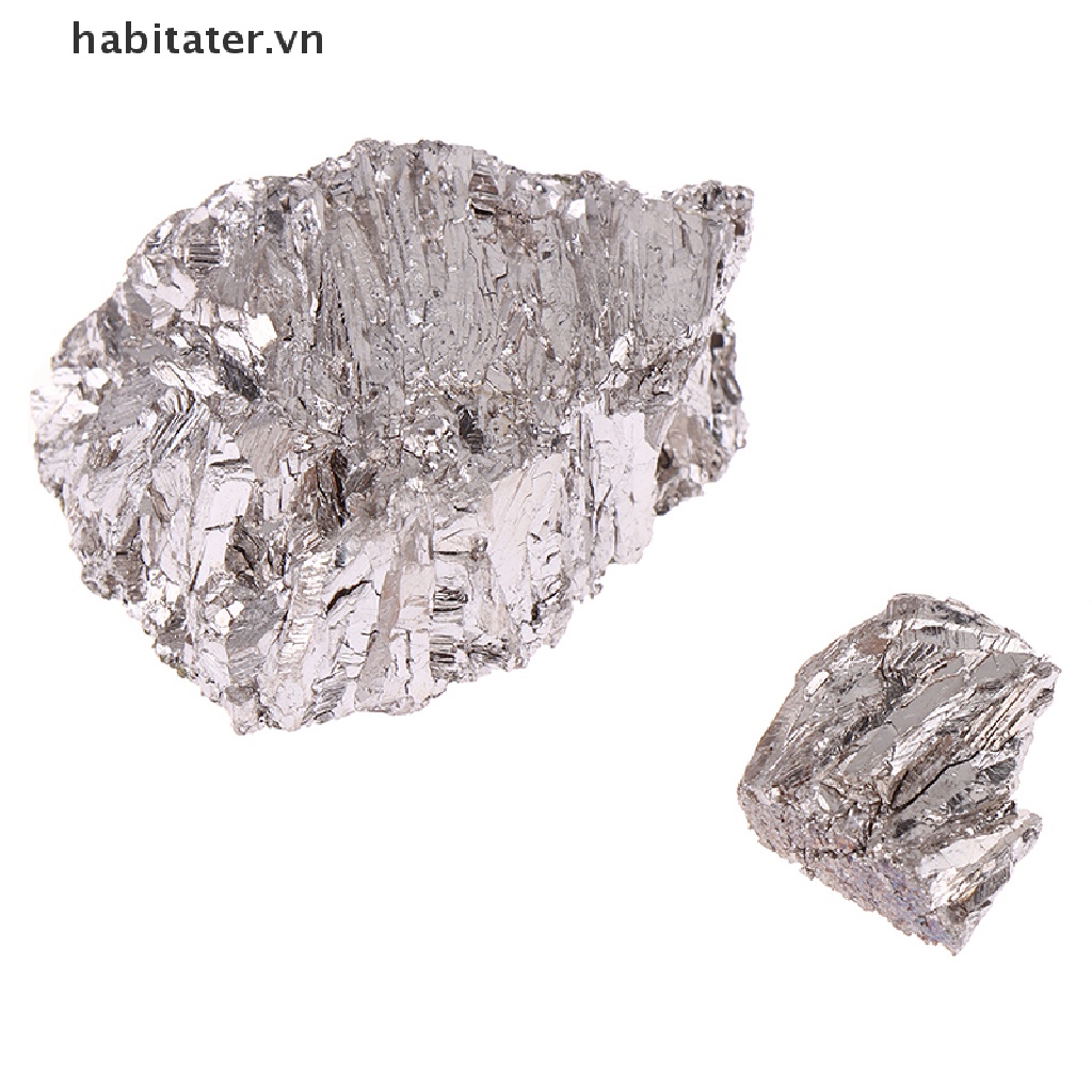 Tater Hộp Kim Loại 10g 100g Bismuth Ingot Nguyên Chất Dùng Làm Nghiên Cứu Bismuth