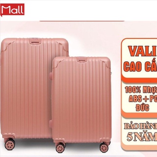 Vali cao cấp thời trang đồng màu size 20 24 giá rẻ thích hợp đi chơi đi du lịch