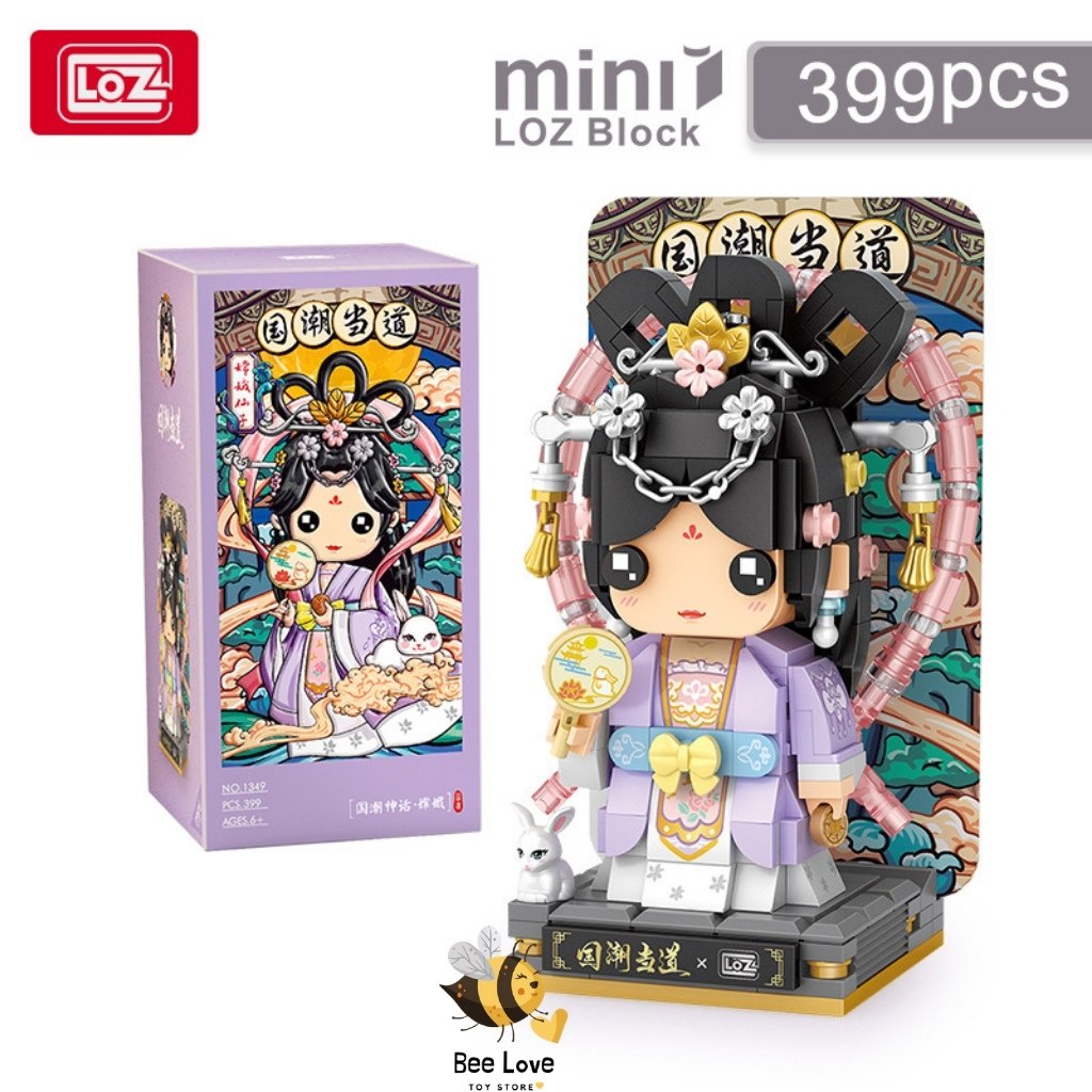 Đồ chơi lắp ráp nhân vật hoạt hình ngộ nghĩnh ghép hình đồ chơi thông minh sáng tạo phát triển tư duy