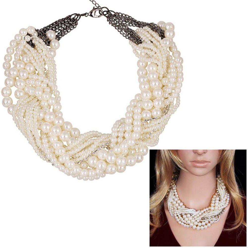 ESPO Vòng Cổ Choker Đính Đá Sang Trọng Cho Cô Dâu