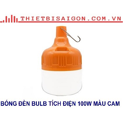 BÓNG ĐÈN BULB TÍCH ĐIỆN 100W MÀU CAM