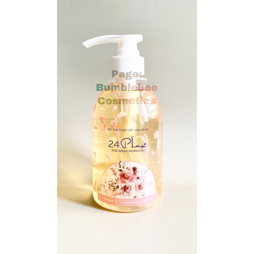 Gel Tắm Dược Liệu Hoa Hồng 24 Plus