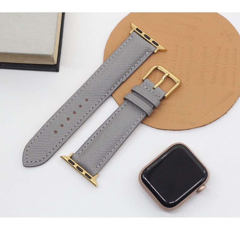 Dây Đeo Thay Thế Apple Watch, Dây Da Đồng Hồ APPLE WATCH Da EPSOM Cao Cấp Phù Hợp Với Mặt 38mm,40mm,41mm,42mm,44mm,45mm