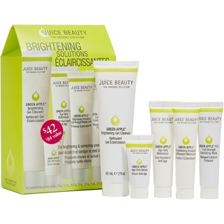 Set chăm sóc da JUICE BEAUTY Green Apple Brightening Solutions
