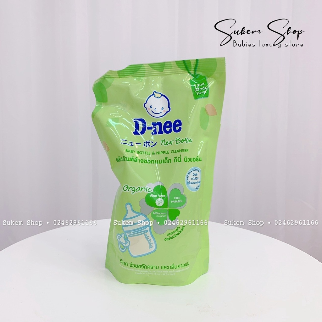 Nước rửa bình sữa và rau quả Dnee 500ml [ CHÍNH HÃNG TEM ĐẠI THỊNH ]