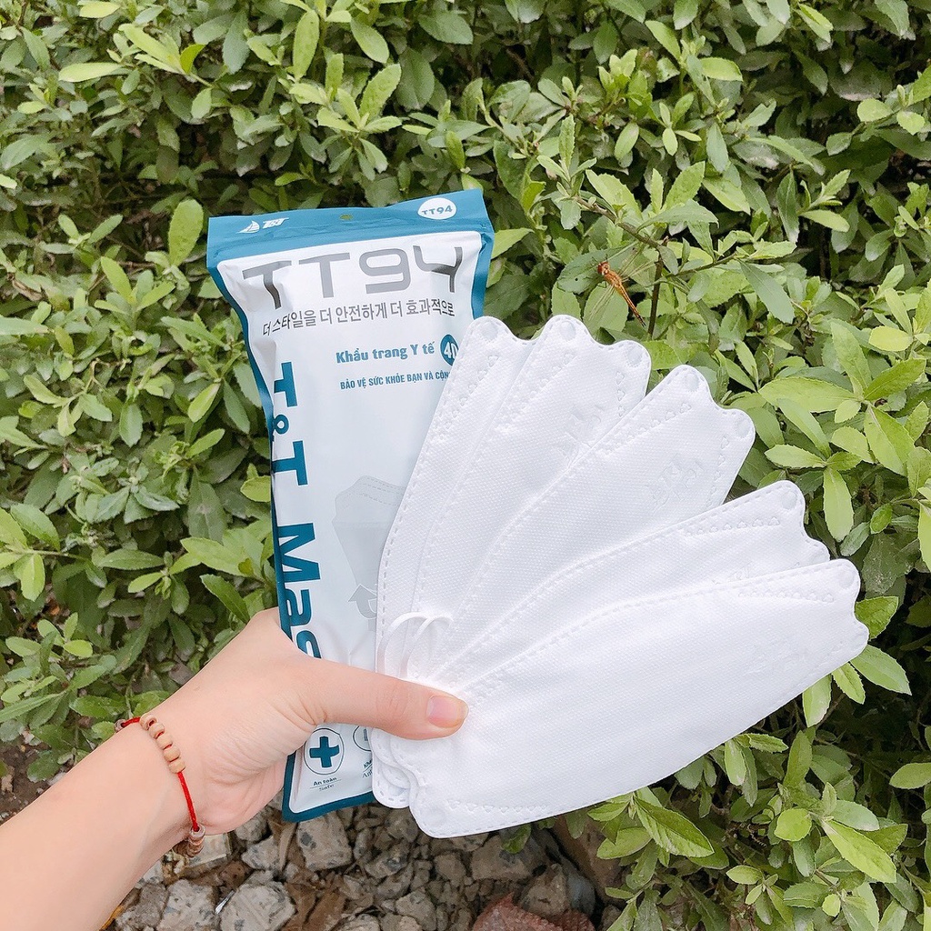 5 Chiếc Khẩu trang Y Tế 4D Mask Kháng Khuẩn, Thoáng Khí Hàng Chính Hãng 4 Lớp An Toàn | BigBuy360 - bigbuy360.vn