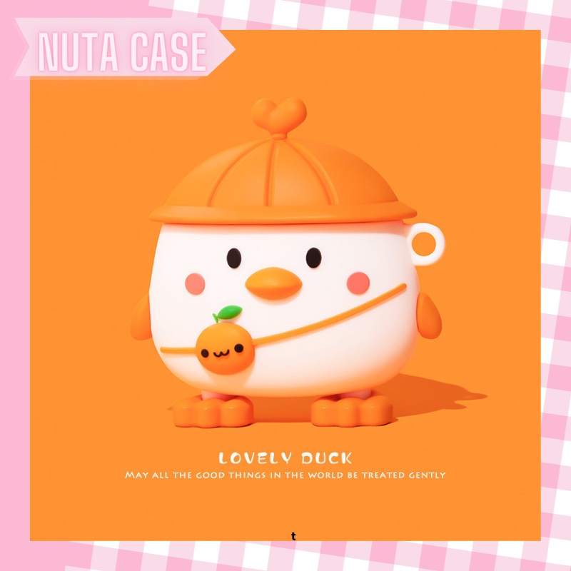 Vỏ bảo vệ tai nghe bluetooth Airpods bằng Sillicone dẻo, ốp Case cute, Airpods 2/pro NUTACASE - BÉ CAM