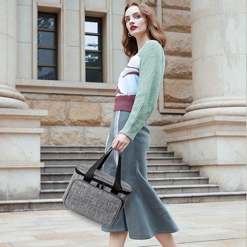 Túi Tote Đựng Cốc Dạng Nhấn Gọn Nhẹ Di Động Tiện Dụng Mang Theo Du Lịch