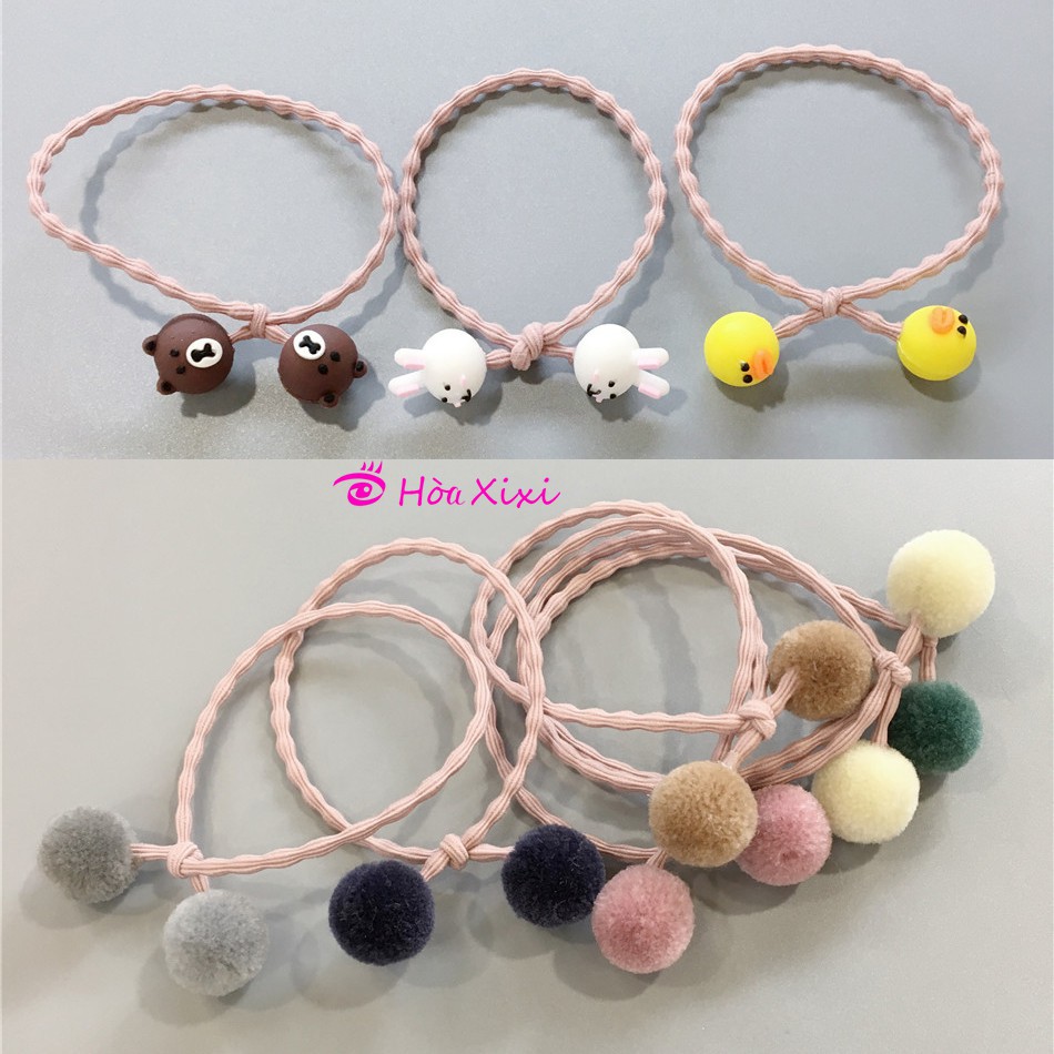 Dây cột tóc Handmade Hàn Quốc dễ thương