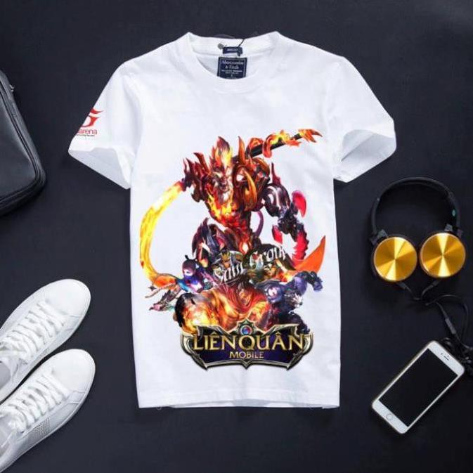 HOT Áo Thun Liên Quân Mobile - Ngộ Không Hỏa Nhãn Kim Tinh