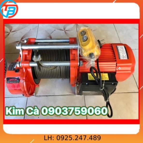 Máy Tời Điện JATEX 30 mét cáp thép Thái Bình Vina