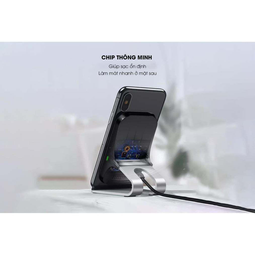 [BH 6 THÁNG] SẠC KHÔNG DÂY REMAX RP-W12 10W WIRELESS CHARGER HỖ TRỢ SẠC NHANH IPHONE SAMSUNG XIAOMI OPPO