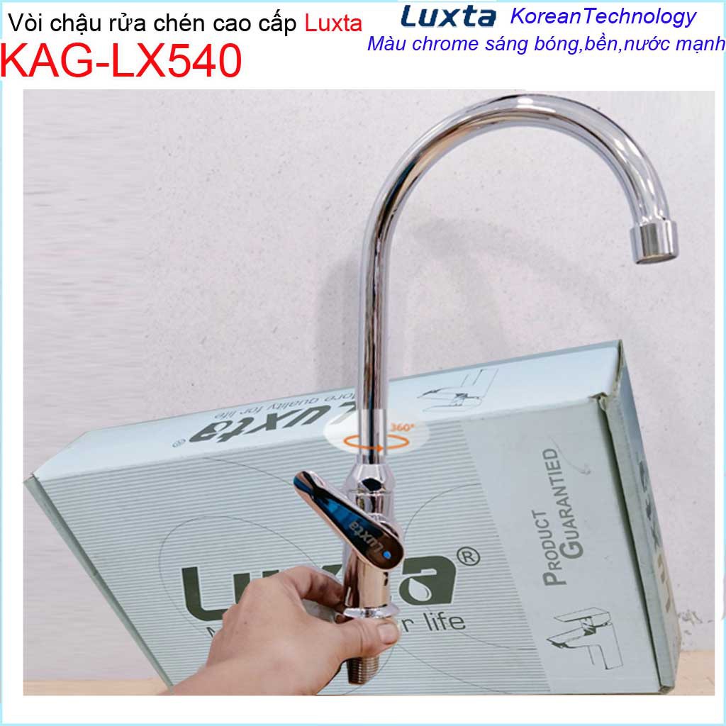 Vòi bếp lạnh Luxta, Vòi chậu rửa chén bát lạnh KAG-LX540